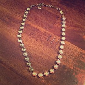 Modern two-toned Sabika necklace